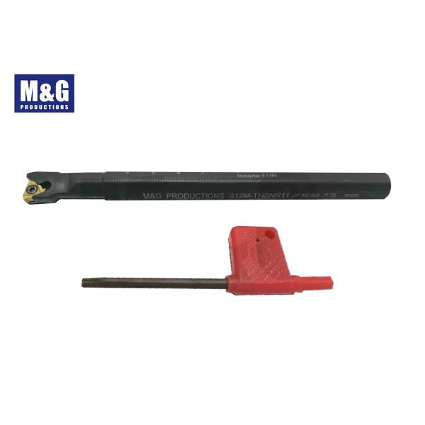 Adjustable Carbide Counterbore External Indexable Threading Tool High Strength