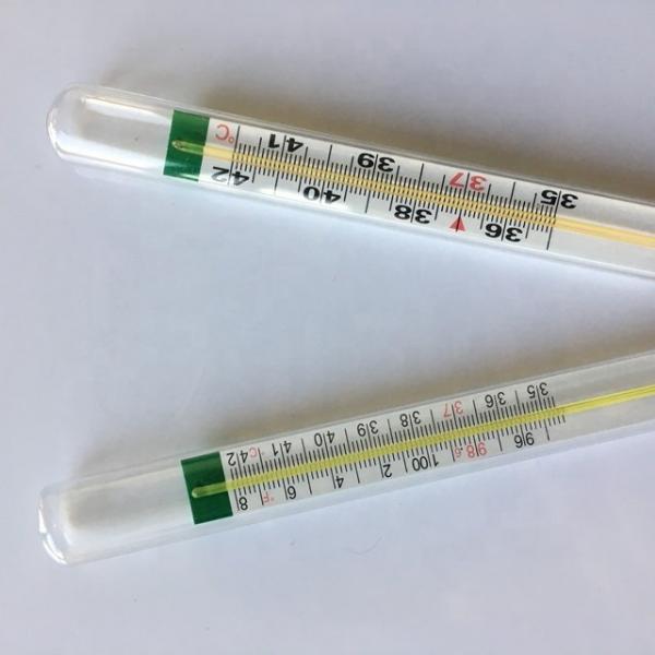 Glass Thermometers CE Approved High Accuracy 41°C 0.1°Cand-0.15°C Waterproof