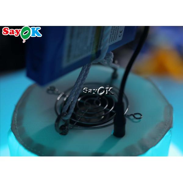 украшение 1m 3ft раздувное освещая вися розовый цветок для украшения показа этапа