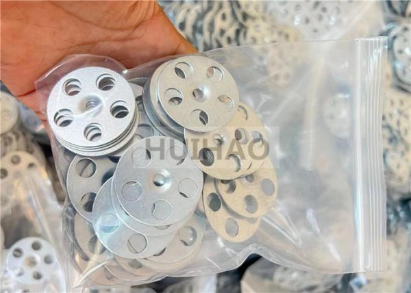 Galvanized Steel Insulation Board Washer Fasteners 1-1/4 For Wood Or Metal Studs