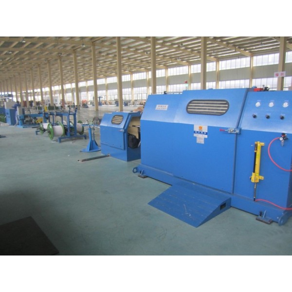 Sky Blue Frame Single Twist Machine 1.0mm - 6.0mm Copper Core Wire Equipment