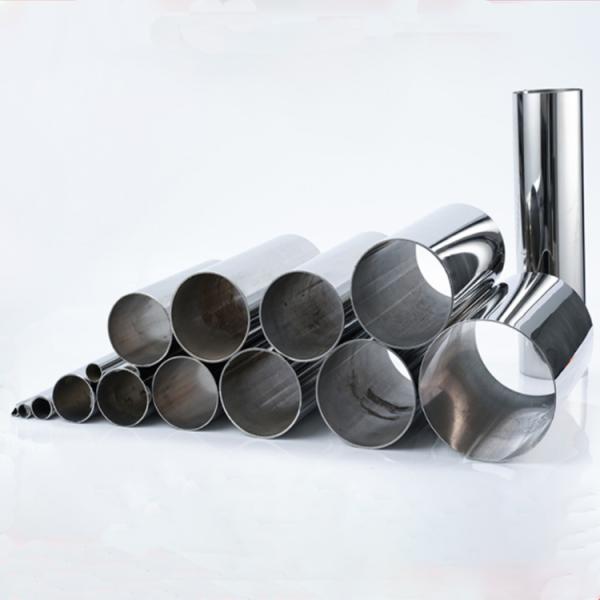 Welded Seamless Stainless Steel Tube Pipe ASTM 201 304 316L 410 For Decoration