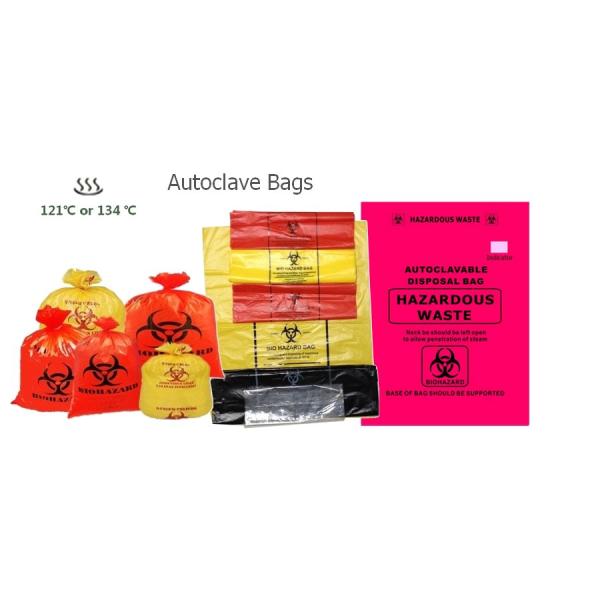 Biohazardous Waste Bag /Autoclavable Biohazard Waste Bag/red bags