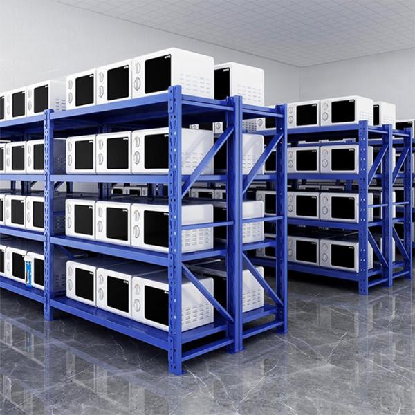 Q235B Q355B Steel Factory Medium Duty Rack Adjustable Levels Warehouse Storage Shelving