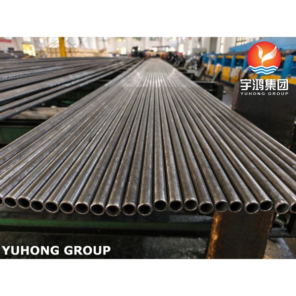 ASME SA179 Carbon Steel Wound L Finned Tubes Al1060 Fins For Industrial Boiler Economizer