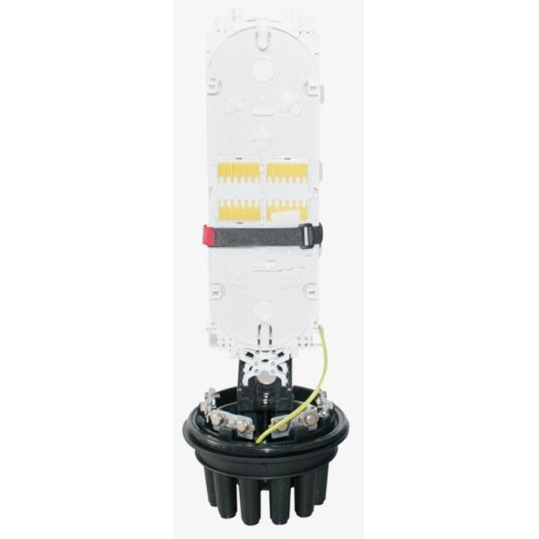 4 Outlets Heat Shrink Closure , Ethernet Fiber Optic Splicing Closure