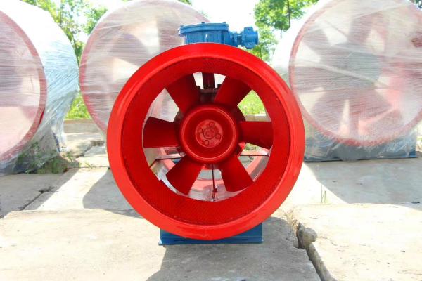 Copper Wire Motor Fire Smoke Exhaust Fan Roof Type 280-1600mm Diameter