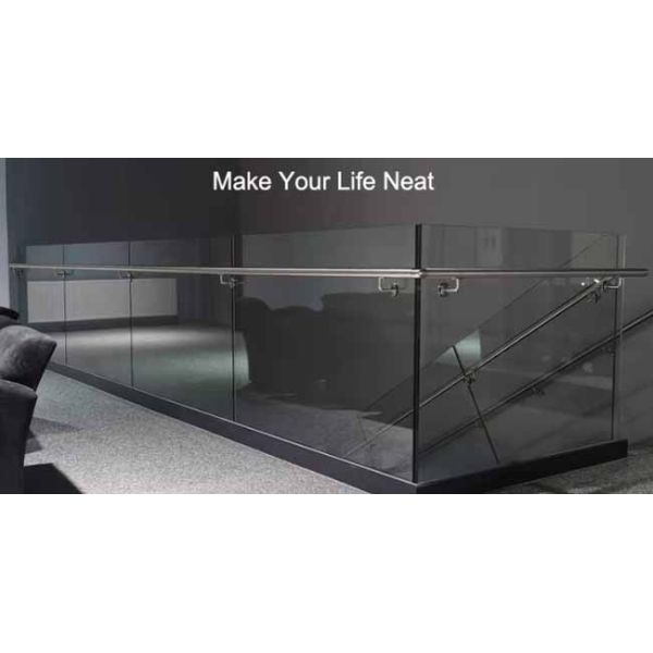 304 Pipe Handrail Connector Hold 2'' 2 1/2'' Tube Stainless Steel Railing Bracket