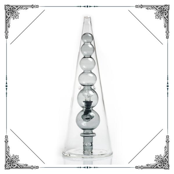 Sugar Coated Glass Bong Smoking Pipes , Haws Style Bottom Beaker Bongs