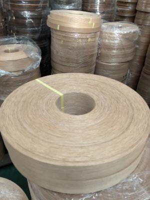 Customized Edge Sealing Strip Natural Veneer Black Walnut White Oak Leather Covered Edge Sealing 0.5mm Wood Edge Banding