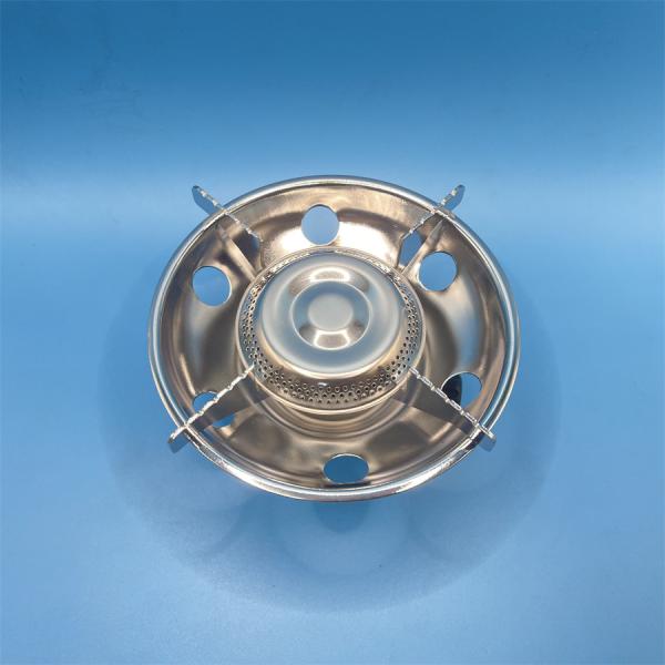 Cocina compacta de acero para acampar y viajar - Mini estufa portátil