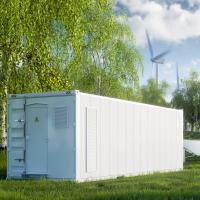 250Kwh Villa comercial solar híbrida Batería solar de almacenamiento de energía Contenedor de 5 pies