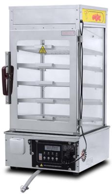 Metal Table Top Food Warmer Display Upright 90 Seconds Steam Production