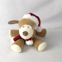 Brinquedos de pelúcia de Natal adequados para crianças Bichos de pelúcia marrons de pelúcia