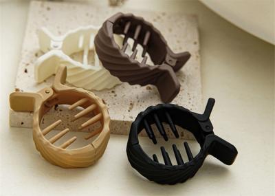 Resin Ponytail clip anti-flatball hair clip accessories High ponytail fixator grab clip girls shark clip