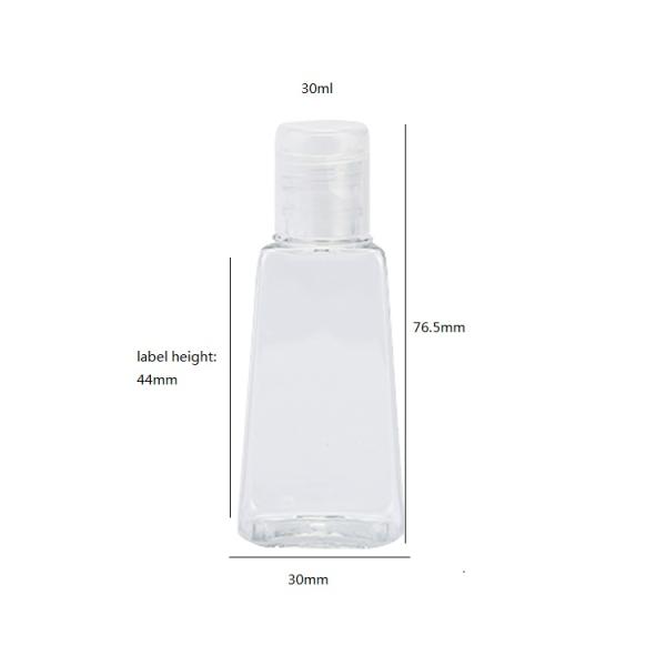 Low Moq 30ml White PE Spray Bottles
