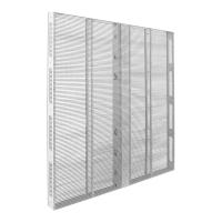 Tableau de signalisation LED personnalisable pour divers espaces Écran transparent double face pour des images lumineuses