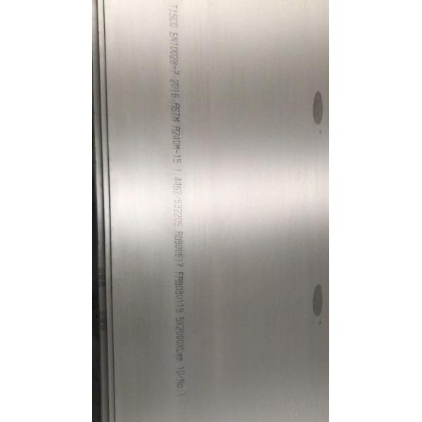 DIN 1.4462 Duplex Steel Plate ASME SA240 S32205 2205 Stainless Steel Plate Inox 2205 Plate