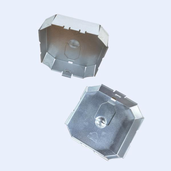 Electrical 1.60mm Thick Conduit Junction Box Prefabrication One Two Gang