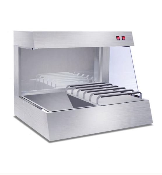 1.6KW Multifunctional Large Capacity Chip Warmer Display for Commercial Food Service