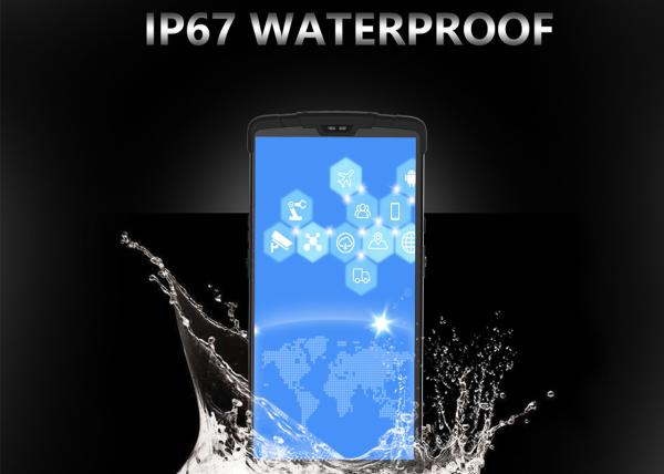 5.5 Inch Touch Industrial PDA 4G Android Barcode Scanner Fingerprint Data Collector