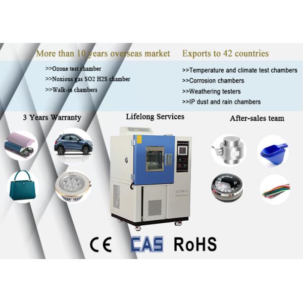 Stainless Steel Climatic Test Chamber Low Temperature High Humidity Controlled