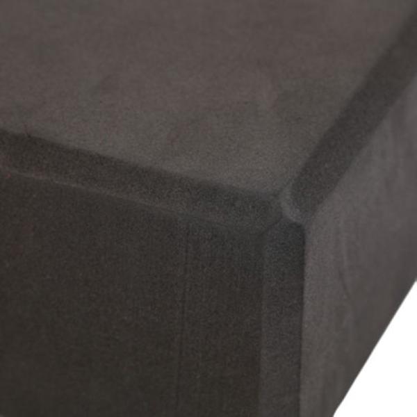 Black Yoga Exercise Blocks Indoor Foam Yoga Brick Stretching Aid Gym Pilates
