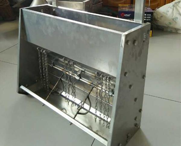 Double Size Pig Farm Equipment 304 Stainless Steel Hog Feeders System