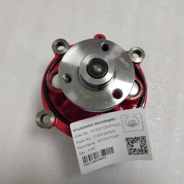  Excavator Hydraulic System Water Pump VOE21247955 21247955 For EC210 EC290