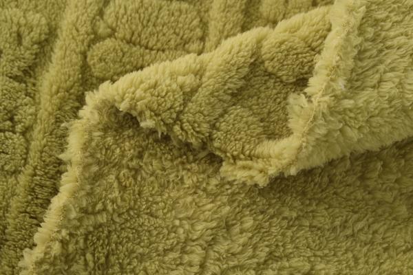 Eco-friendly 100% Cotton Soft Jacquard Fabric Shu Velveteen Sherpa Cotton Fabrics for Clothing for Home Blanket Textile