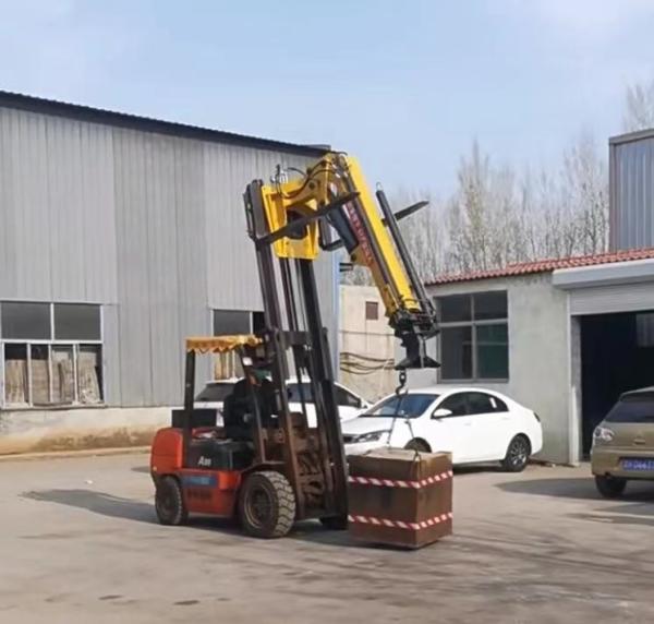 Diesel All Terrain Forklift with 2 Stage/3 Stage Mast and Telescopic Handler Crane Arm