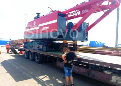 Hydraulic Crawler Crane CQUY100I 100Ton Lattice Boom Crane with Cummins QSL.9209/2000KW/rpm for sale
