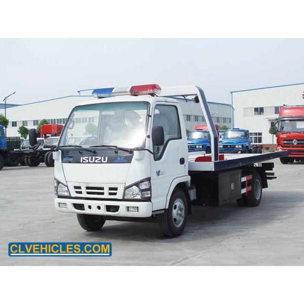 Heavy Weight Diesel ISUZU Tow Truck 4x2 130hp Heavy Duty Wrecker
