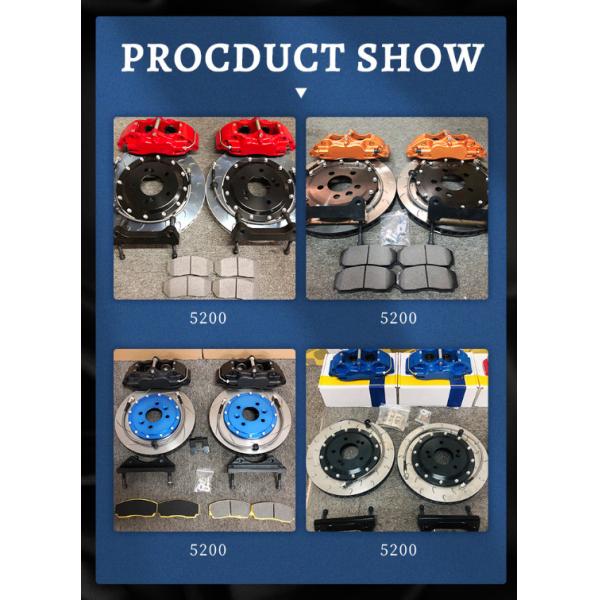 6061 Aluminum Arc Racing 4 Pot Brake Kit Disc 28mm Thick CP5200