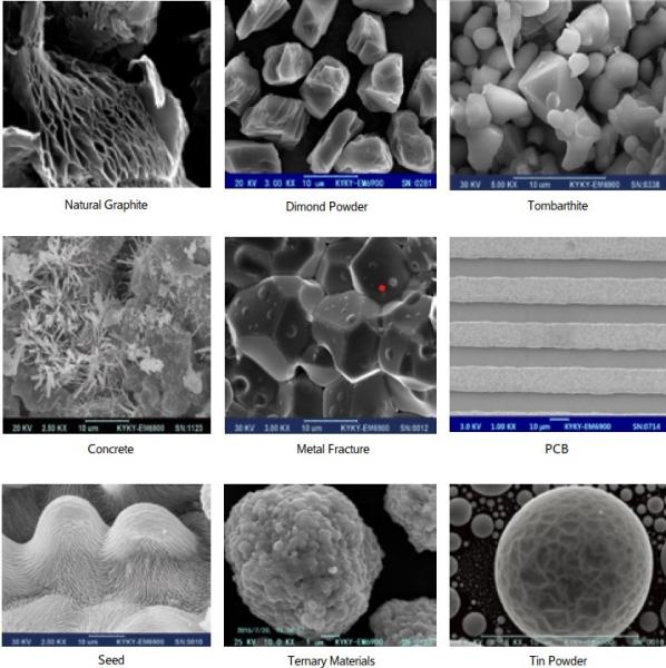 8X-300,000X Scanning Electron Microscope 3-6nm Resolution EBSD EBSD