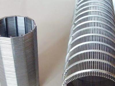 316 Stainless Steel Ss304 Wedge Screen Filter V Shaped Mesh Pipe