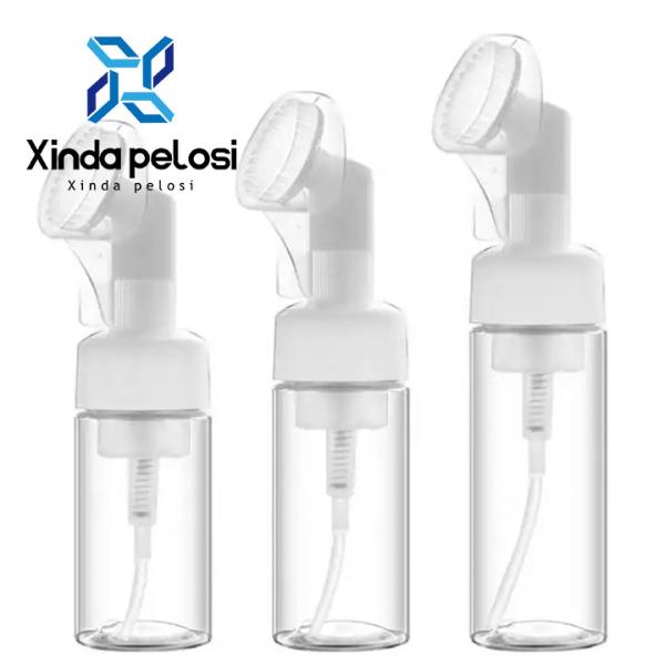 Новый дизайн пользовательский жидкий мыло распределитель насос щетка головная крышка для ухода за кожей