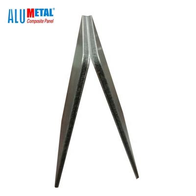 PVDF Coated ACM Metal Composite Panel 0.55mm Elzinc 960mm Antibacterial