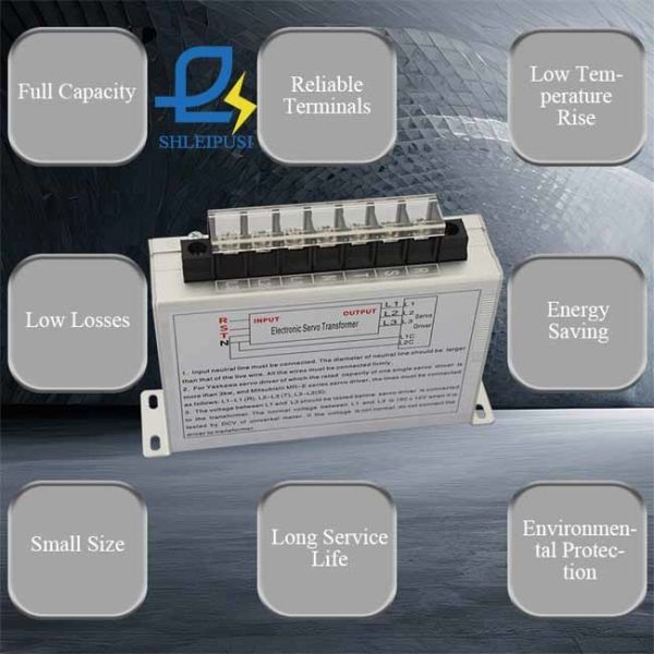 3 Phase Electrical Servo Voltage Transformer Mini 5.5KVA 7.5KVA