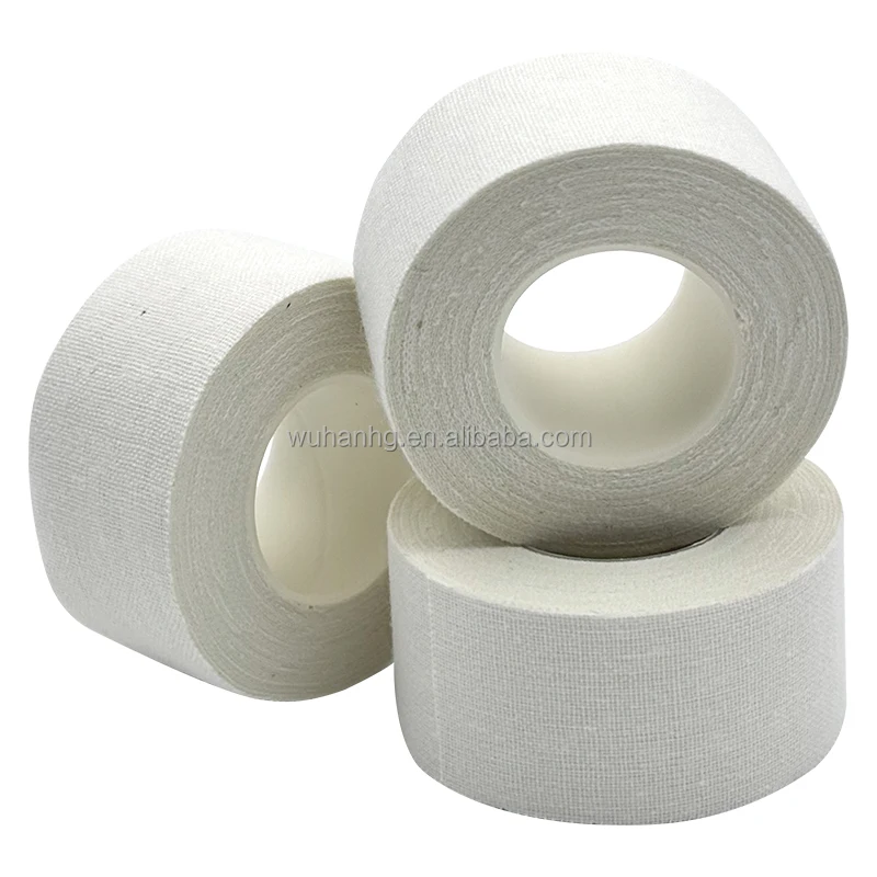 OEM Cotton Sparadrap Medical Athletic Tape Self Adhesive Wound Plaster Tape 5cmx5m