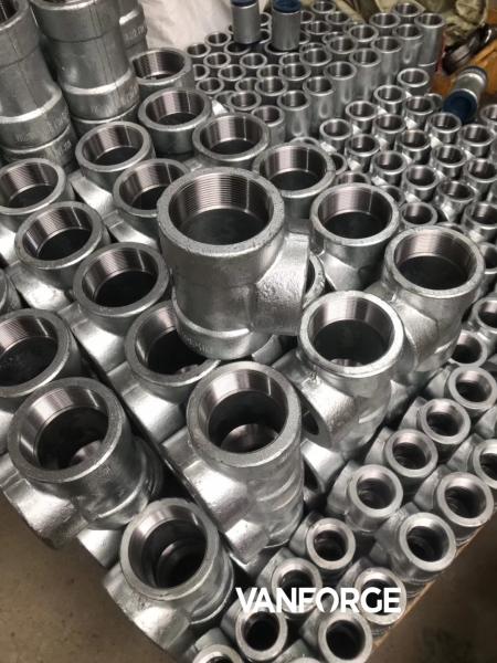 High Hardness Forged Stainless Steel Socket Weld Elbow 45 Degree PMI Tested