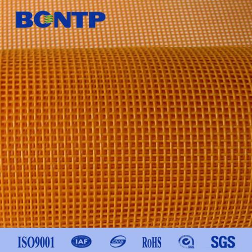 Vinyl Coated Polyester Mesh Tarp  big hole mesh fabric anti-uv