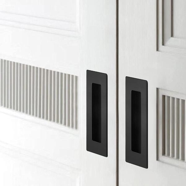 Электропластированный SS304 Свёрнутая дверная ручка