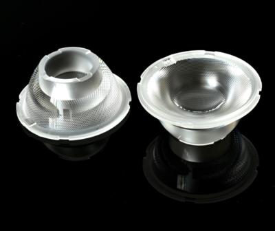 φ69mm Série de trilhos Lentes de luz LED para Cree Lumileds Bridgelux Fontes de luz