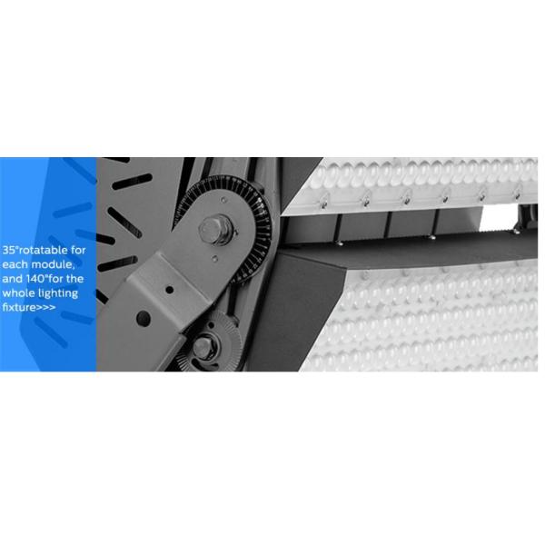 1000W DUALRAYS Flood light LED Sports Lighting with Exterior Spd 10kv() Or 20kv Meanwell Optional