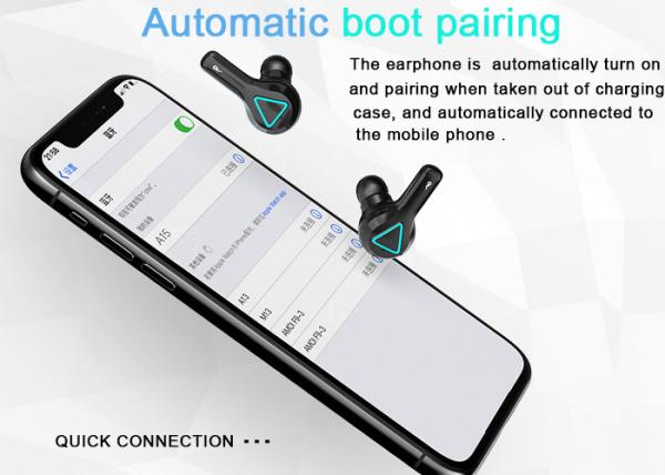 50mAh Bluetooth Earphones For Working Out Lightweight 2.5oz