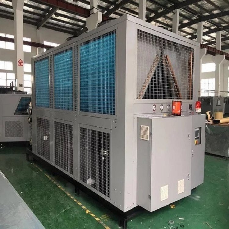 Glycol Type Air Cooled Industrial Screw Chiller Hvac System For Low Temp Industrial Cooling