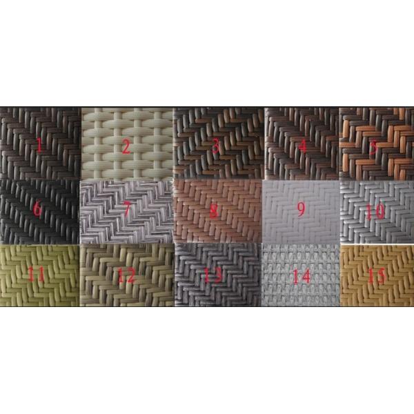 Modern Outdoor Furniture Garden Patio Set Customized Color Wicker Dining Chair Table Sets