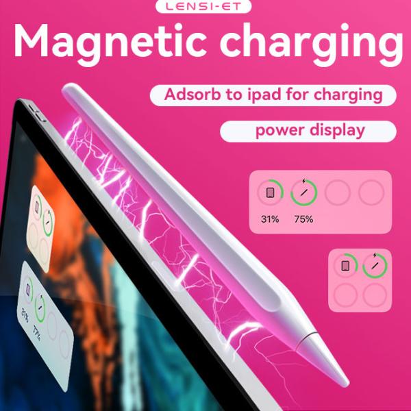 Белый Windows Tablet Stylus Pen Колонка Металлический стилус Сенсорный экран Pen