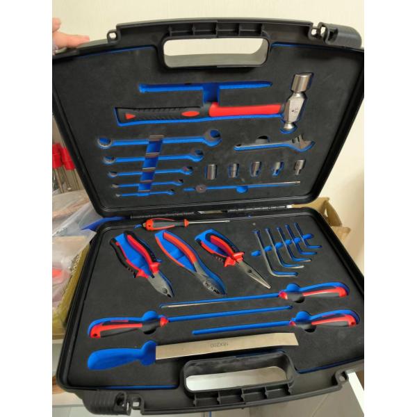 26Pcs Non-Magnetic Professional Tool Kit with Anti-Slip Handle, Portable Toolbox for Precision Handling of Sensitive Components
